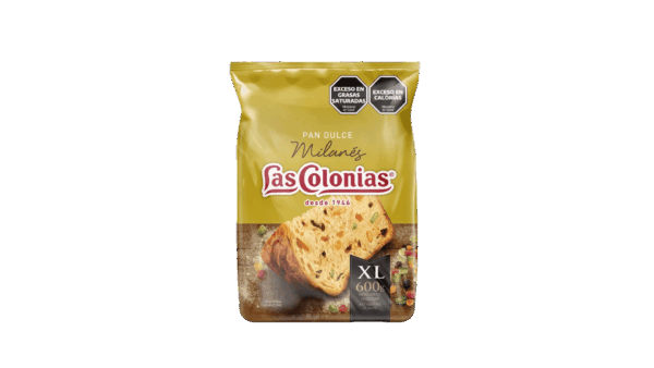 Pandulce Las Colonias Milanés 8u x 600g